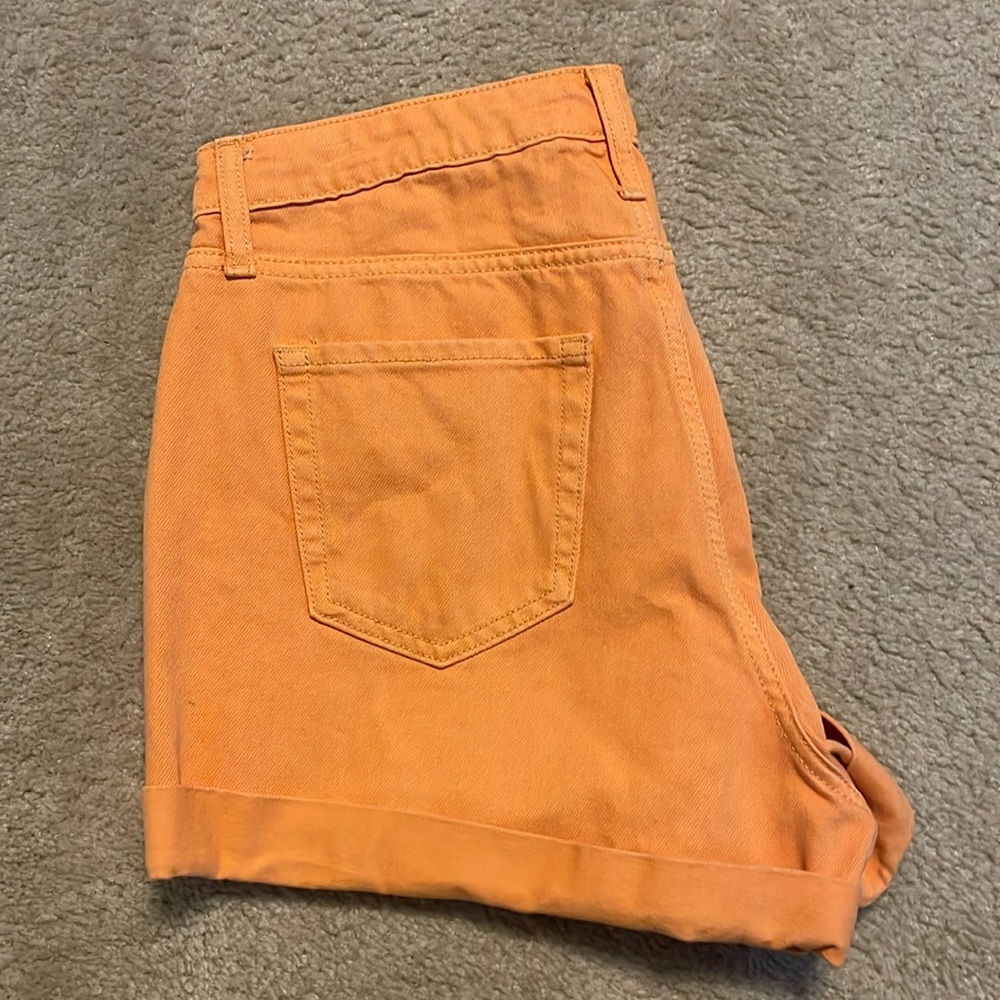Wild Fable Orange Jean Shorts